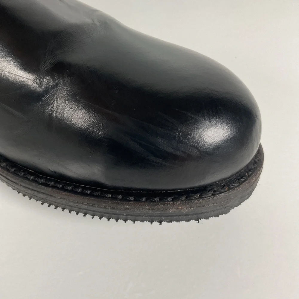 Vintage Harley Davidson Tall Patrol Boots | Glossy | Engineer | Men’s 11